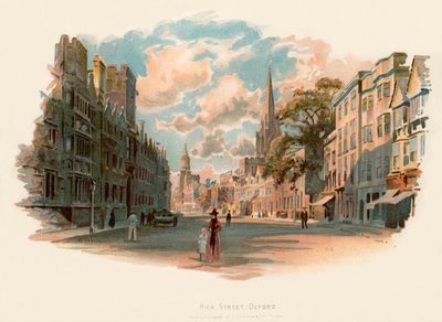 High Street, Oxford af Charles Wilkinson