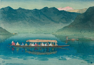 Dal-søen, Kashmir af Charles William Bartlett
