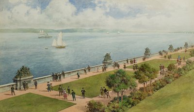 Kunstnerprojekt for Riverside Drive, Dundee af Charles William English