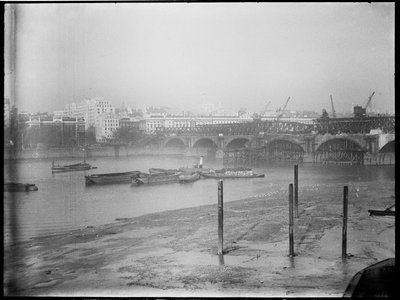 Nedrivning af Waterloo Bridge, City of Westminster, Greater London Authority, 1936. af Charles William Prickett