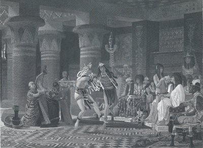 Tidsfordriv i det gamle Egypten, 1876. af Charles William Sharpe