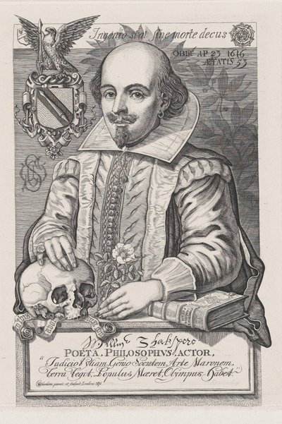 William Shakespeare, 1876. af Charles William Sherborn