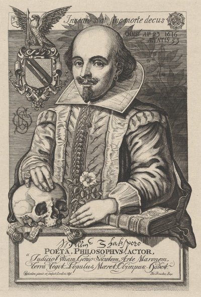 William Shakespeare, 1876. af Charles William Sherborn