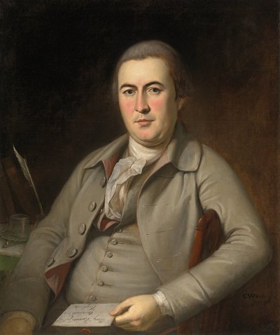 Benjamin Harrison, Jr. af Charles Willson Peale