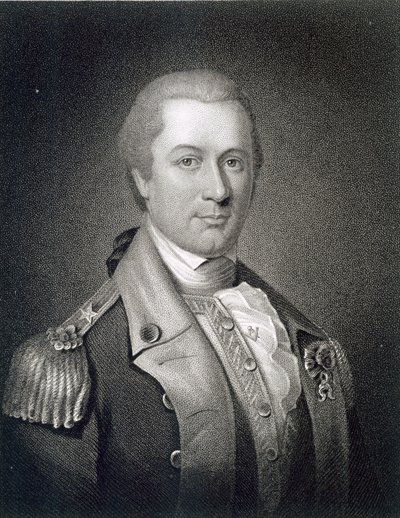 General Otho Holland Williams (1749-94) graveret af James Barton Longacre (1794-1869) af Charles Willson Peale