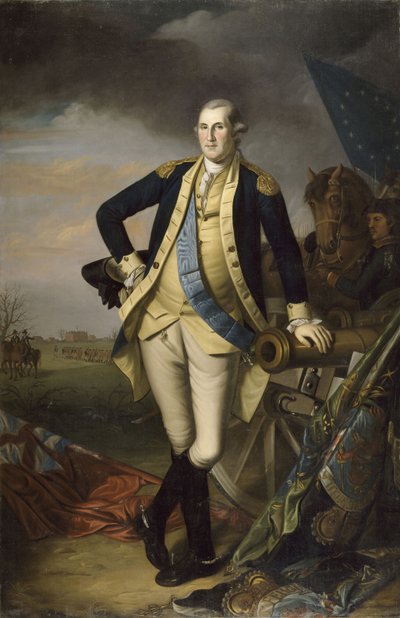 George Washington efter slaget ved Princeton den 3. januar 1777 af Charles Willson Peale