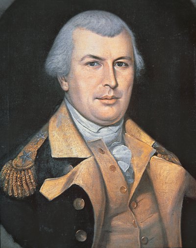 Portræt af Nathanael Greene (olie på lærred) af Charles Willson Peale