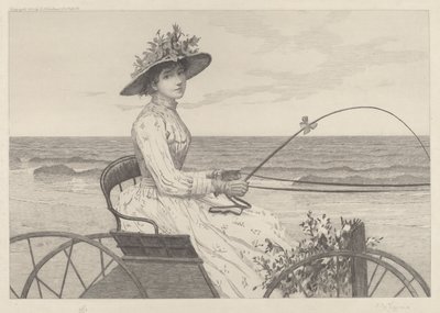Uden titel (Kvinde i en vogn) af Charles X. Harris