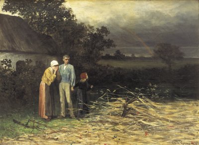 The Lost Recolte af Charles de (1825 70) Groux