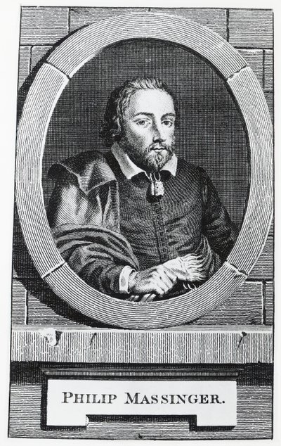 Portræt af Philip Massinger (Salisbury af Charles the Elder Grignion