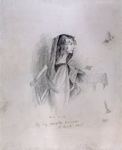 Anne Bronte (1820-49), 1833 af Charlotte Bronte