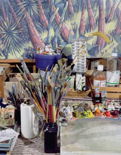 Kunstnerstudie af Charlotte Johnson Wahl