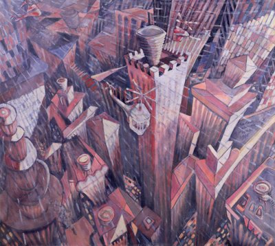 Downtown Manhattan Hailstorm, 1995 af Charlotte Johnson Wahl