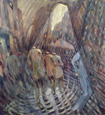 Hail on Sixth Avenue, New York City, 1987 af Charlotte Johnson Wahl