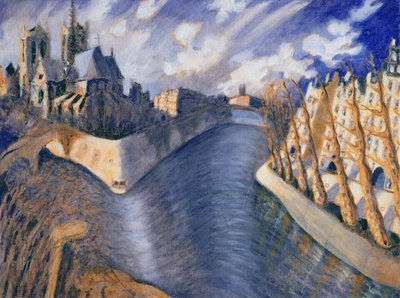 Notre Dame-katedralen, Paris, 1986 af Charlotte Johnson Wahl