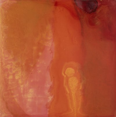 Ostefisk, 1997 (olie og glasur på gessobræt) af Charlotte Johnstone