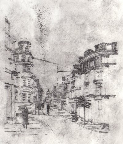 Cornmarket Street, 2019 af Charlotte Orr