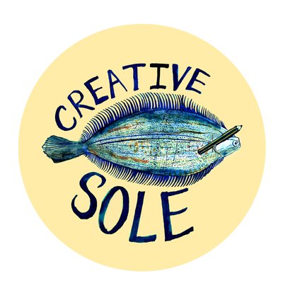 Creative Sole, 2019 (pen, blæk og akvarel) af Charlotte Orr