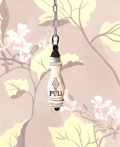Pull, 2014 (gouache) af Charlotte Orr