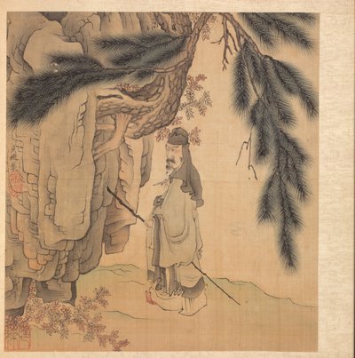 Malerier efter antikke mestre: lærd med stav og pensel, 1598-1652. af Chen Hongshou