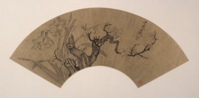 Blommeblomster og Narcissus af Chen Hongshou