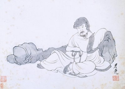 Scene fra en eremits liv af Chen Hongshou