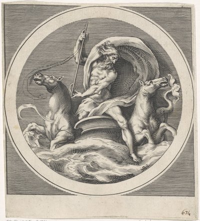 Neptun Gods and Goddesses (kopier) (serietitel) af Cherubino Alberti (possibly)