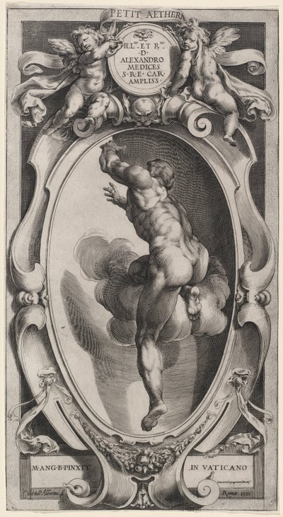 En velsignet ånd, 1591. af Cherubino Alberti