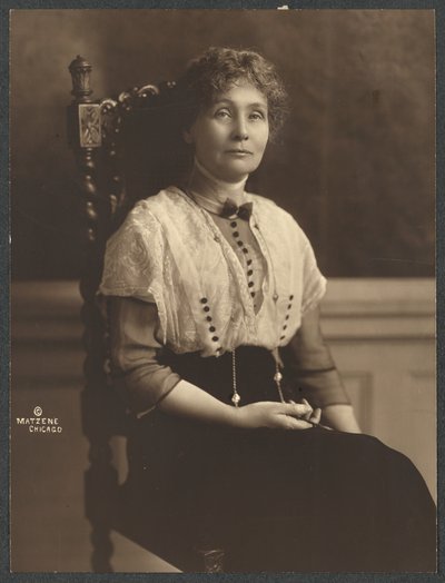 Emmeline Pankhurst af Chicago Matzene Studio