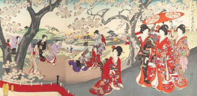 Chiyoda Castle Album of Women, 1895., 1895. af Chikanobu Yoshu