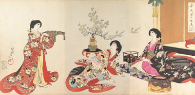 Chiyoda Castle Album of Women, 1895., 1895. af Chikanobu Yoshu