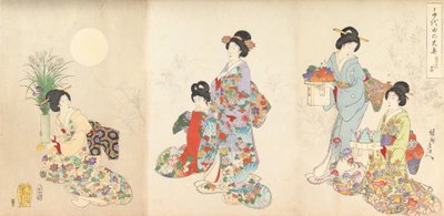 Chiyoda Castle Album of Women, 1895., 1895. af Chikanobu Yoshu