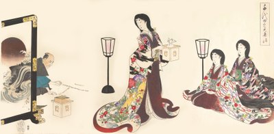 Chiyoda Castle Album of Women, 1895., 1895. af Chikanobu Yoshu