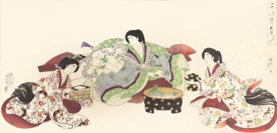 Chiyoda Castle Album of Women, 1895., 1895. af Chikanobu Yoshu