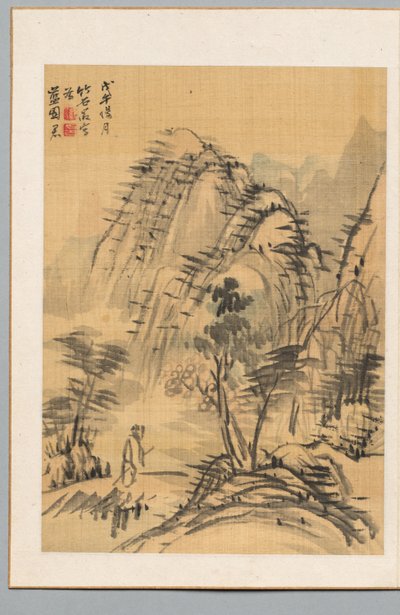 Landskab, 1798. af Chikuseki Nagamachi
