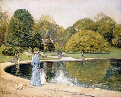 Central Park af Childe Frederick Hassam