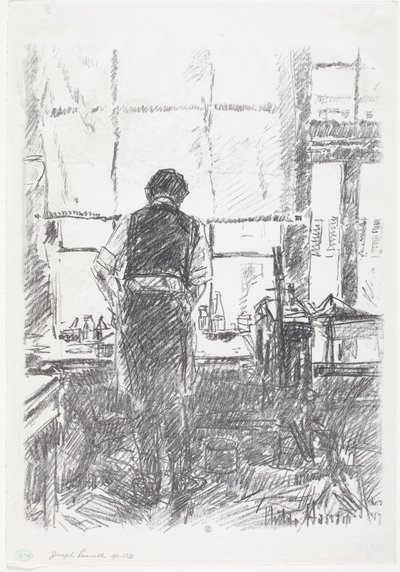 Joseph Pennell af Childe Frederick Hassam
