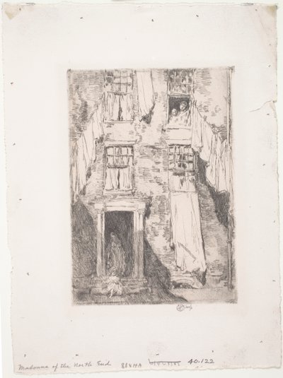 Madonna fra North End af Childe Frederick Hassam