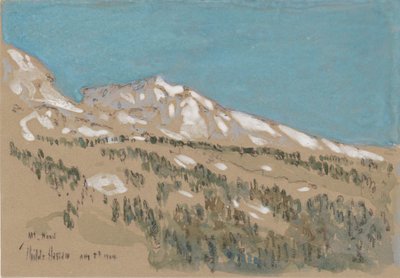 Mt. Hood af Childe Frederick Hassam