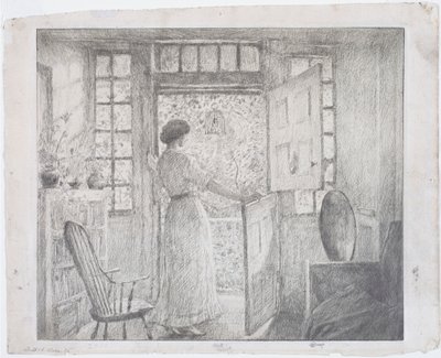 Den hollandske dør af Childe Frederick Hassam