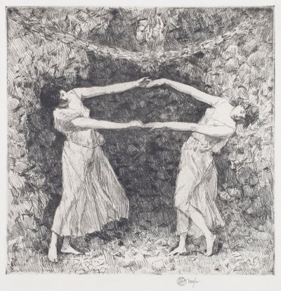 Laurbærdansen af Childe Frederick Hassam