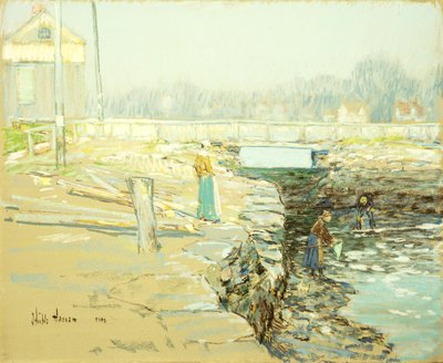 Mølledæmningen, Cos Cob af Childe Frederick Hassam
