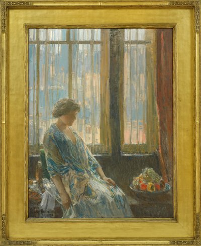 New York-vinduet af Childe Frederick Hassam