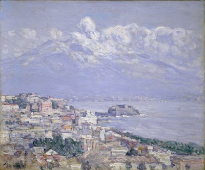 Vesuv af Childe Frederick Hassam