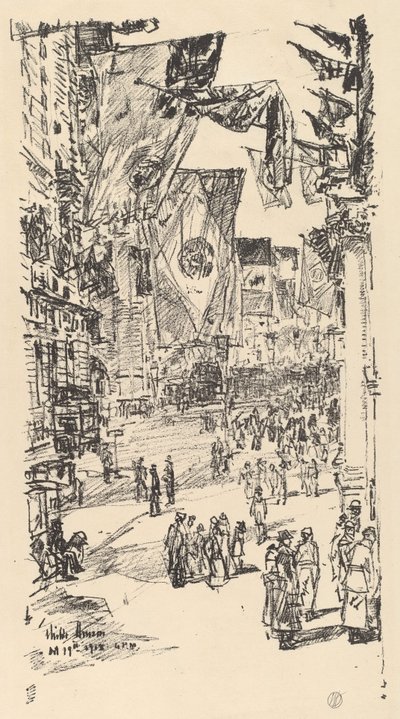 Allieredes Avenue af Childe Hassam