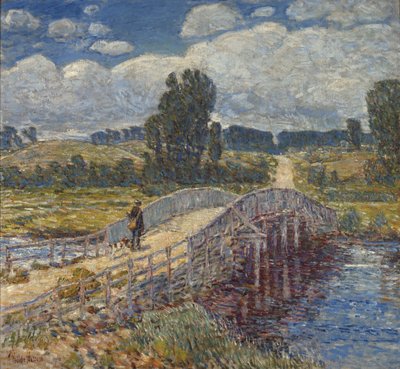 Broen ved Old Lyme af Childe Hassam