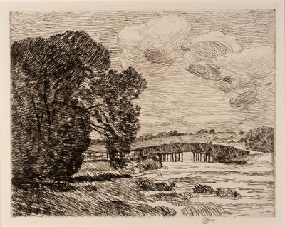 Broen ved Old Lyme af Childe Hassam