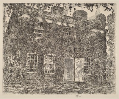 Hytte Hjem, kære hjem, nr. 3, Easthampton af Childe Hassam