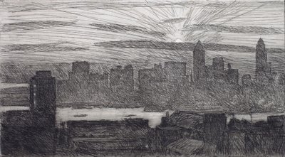 Manhattan af Childe Hassam