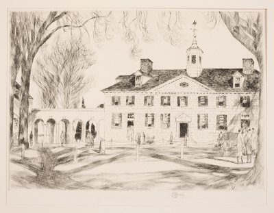 Mt. Vernon, 1925 af Childe Hassam